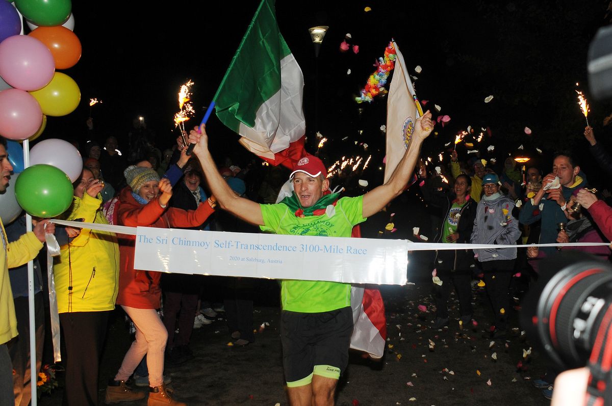 Day 44: Andrea Marcato Wins Sri Chinmoy Self-Transcendence 3100 Mile Race 2020 Salzburg