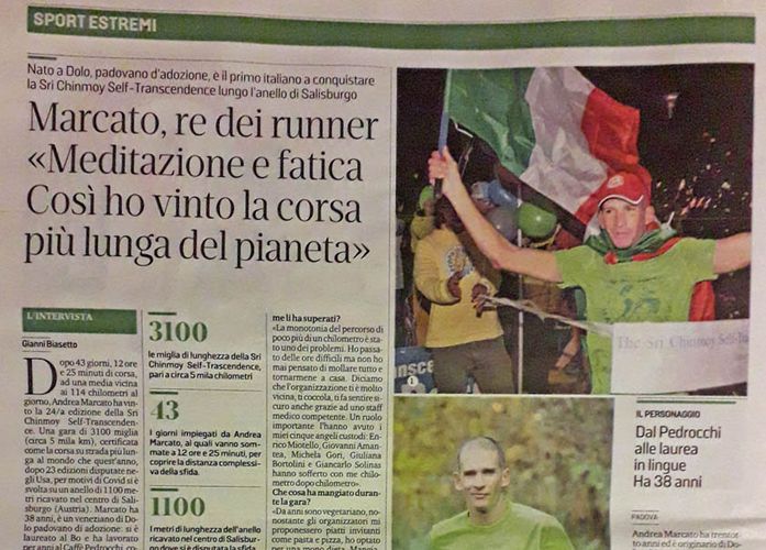 The world’s longest race, a 52 day “spiritual” running journey