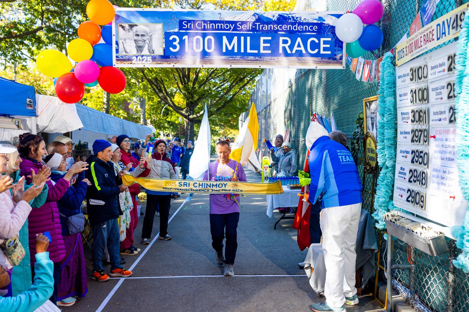 Day 50 - Alex Ramsey Finishes 3100 Mile Race