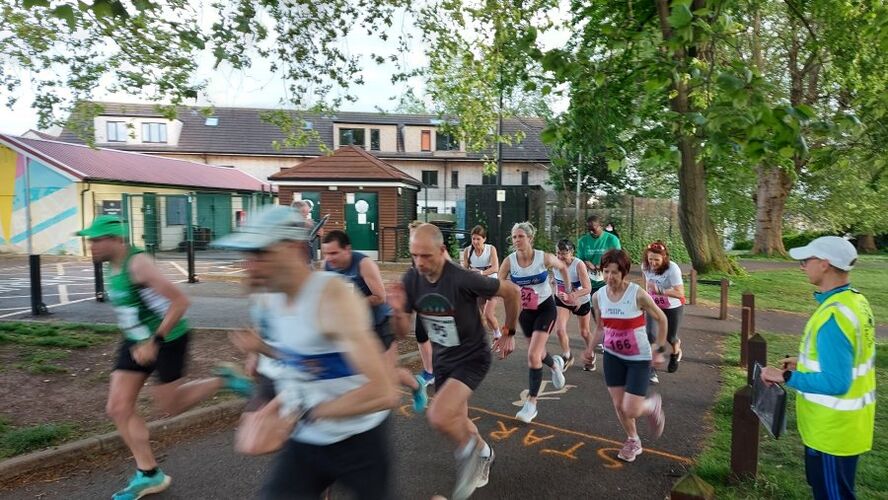 Results for Bristol 1 mile & 2 mile race 10 May 2022