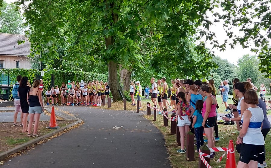 Results for Bristol 3 x 1 mile relay 12 July 2022
