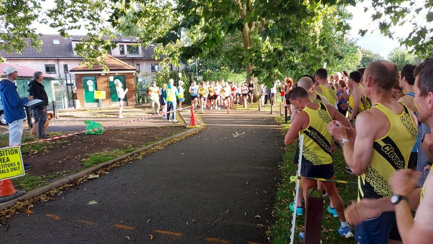 Results for Bristol 3 x 1 mile relay 11 July 2023