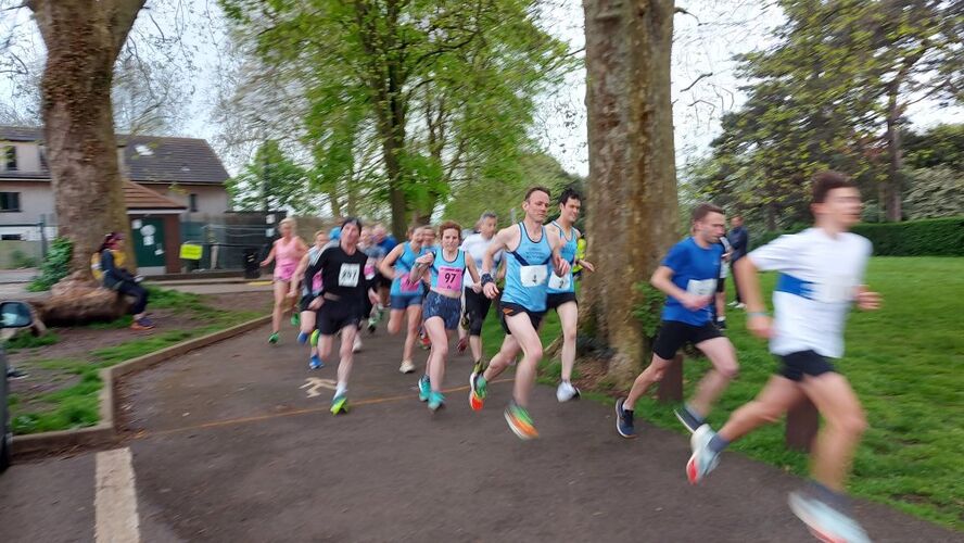 Results for Bristol 1 mile & 2 mile race 9 May 2023