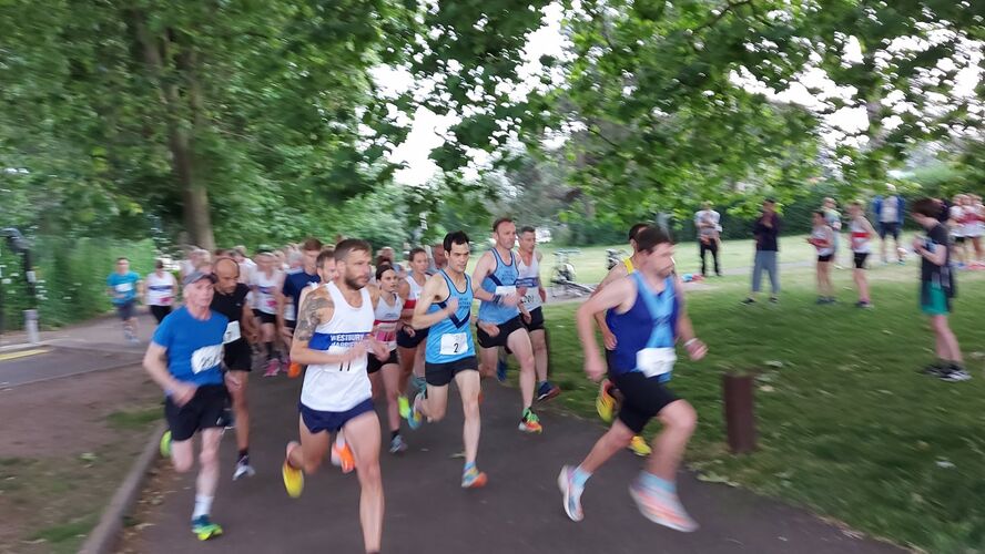 Results for Bristol 1 mile & 2 mile race 27 June 2023