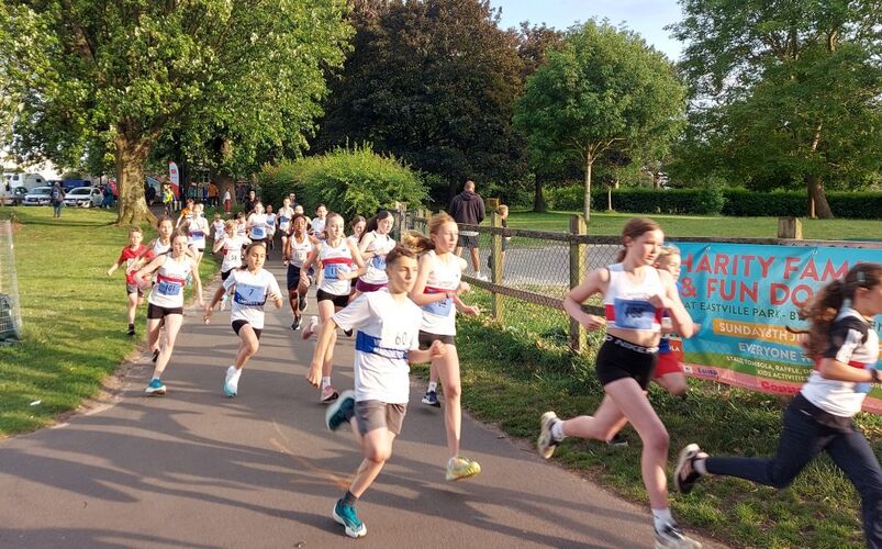 Results for Bristol 1 & 2 mile race 3 June 2025