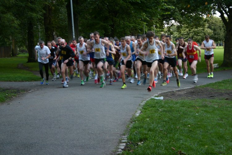 Result Self Transcendence 2 mile race, Wednesday 12 September 2012, the Meadows, Edinburgh