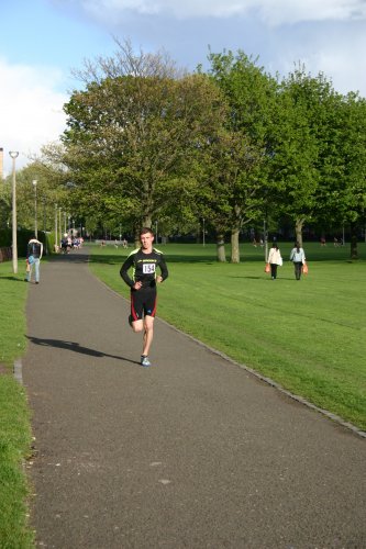 Result Self Transcendence 2 miles, the Meadows, Edinburgh, Wed 22 May 2013
