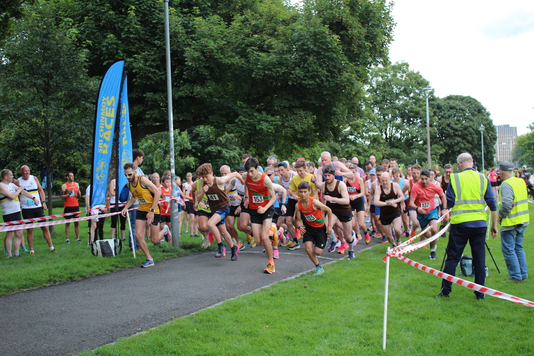 Sri Chinmoy 3 x 1 mile relays, Edinburgh