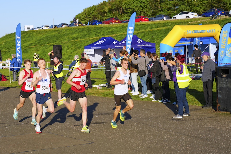 Sri Chimnoy 5k Race Friday 16 May 2025, Silverknowes, Edinburgh