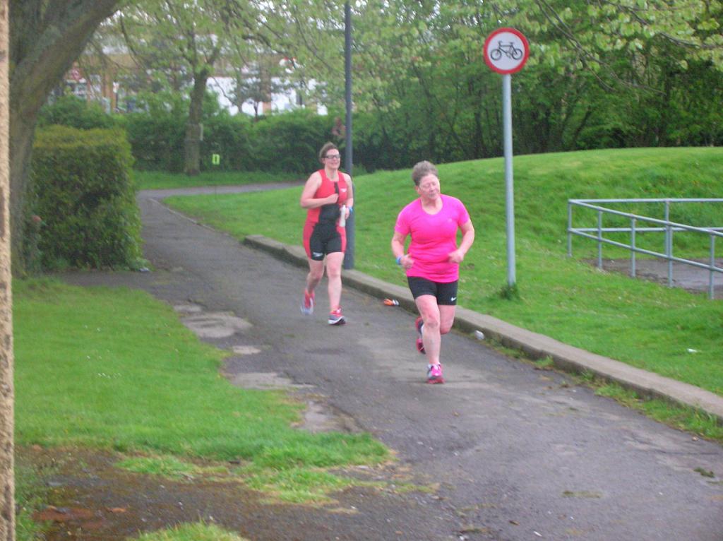 Sri Chinmoy Tri Club's GO TRI Swim-Run at Filton Pool - Sunday April 18th 2021