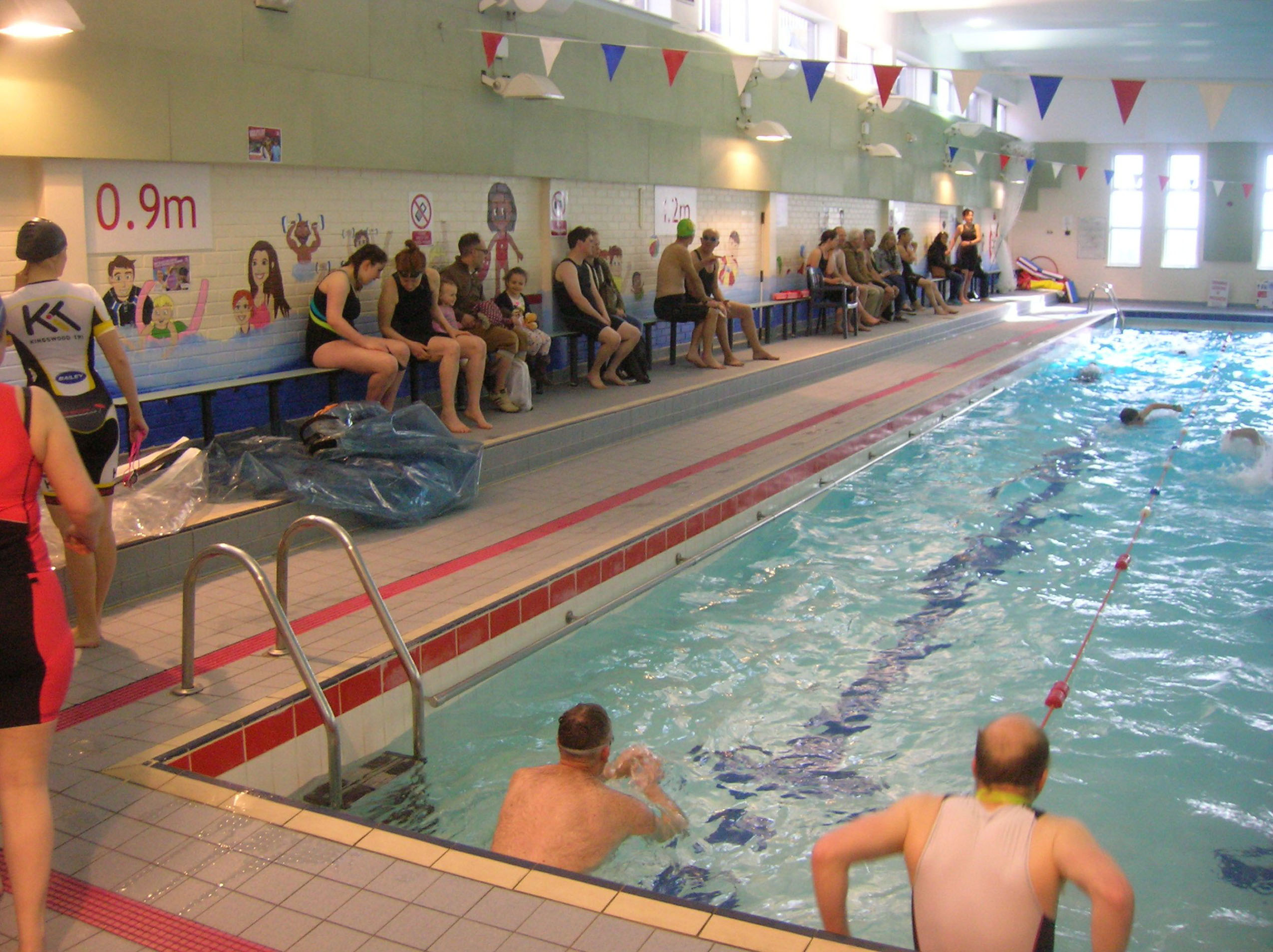 Sri Chinmoy Tri Club's GO TRI Swim-Run at Filton Pool - Sunday April 18th 2021