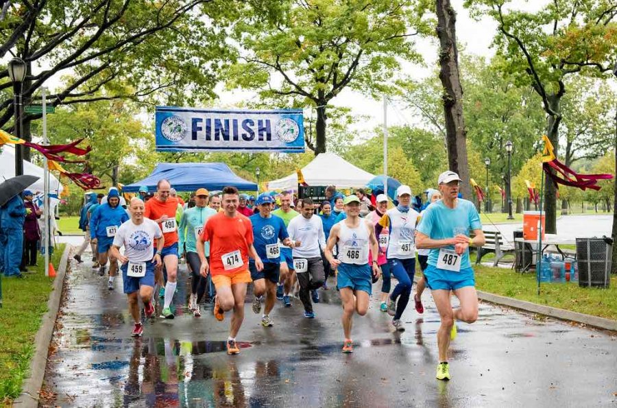 Sri Chinmoy Heart-Garden 2-Mile Run Tuesday October 10, 2016